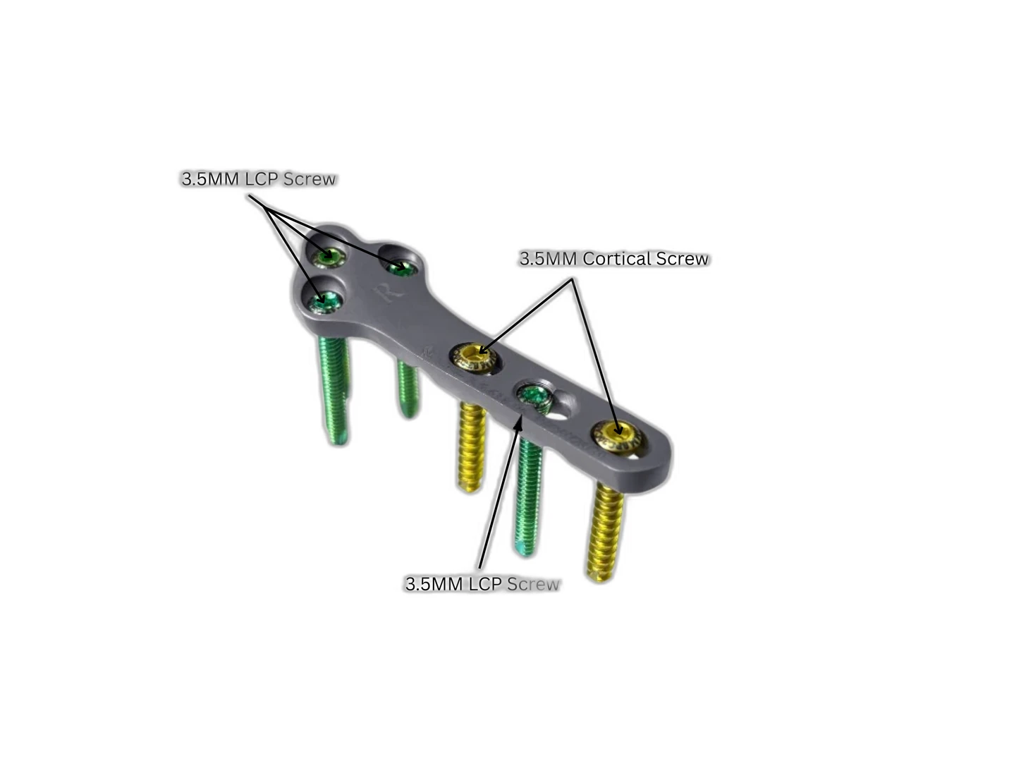 3.5mm TPLO LC/DCP Plate L&R - Veterinary Tibial Plateau Leveling Osteotomy